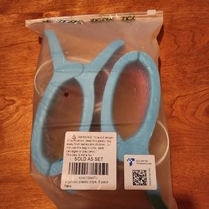 ZICOME V Jumbo Clips, Pack of 6, Lot of 3
